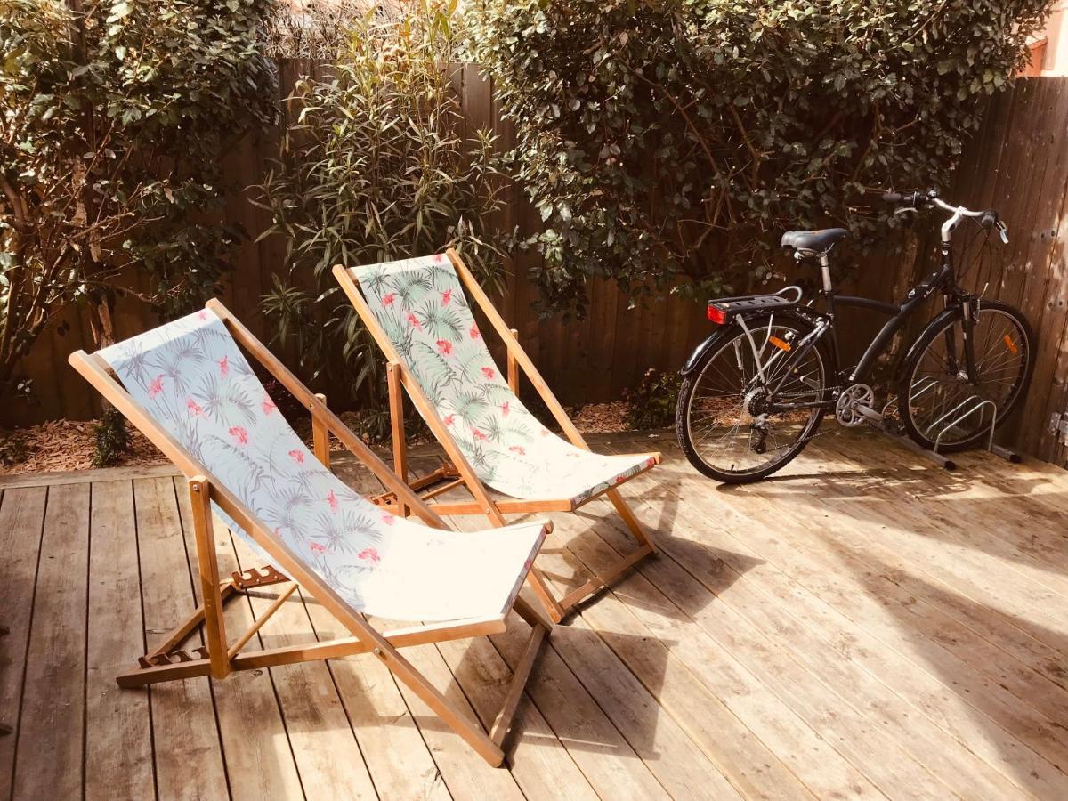 Cocon Entre Presqu'Ile Du Cap Ferret Et Plages Oceanes - Terrasse - 1 Velo Gratuit Ares Ngoại thất bức ảnh