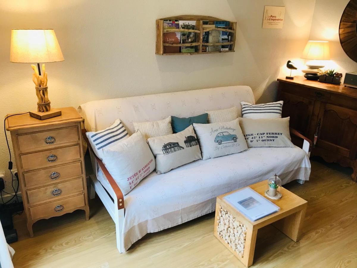 Cocon Entre Presqu'Ile Du Cap Ferret Et Plages Oceanes - Terrasse - 1 Velo Gratuit Ares Ngoại thất bức ảnh