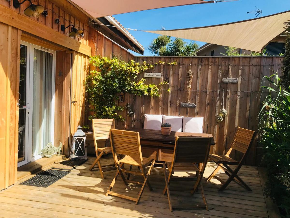 Cocon Entre Presqu'Ile Du Cap Ferret Et Plages Oceanes - Terrasse - 1 Velo Gratuit Ares Ngoại thất bức ảnh