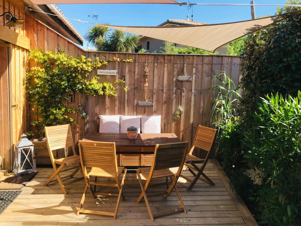 Cocon Entre Presqu'Ile Du Cap Ferret Et Plages Oceanes - Terrasse - 1 Velo Gratuit Ares Ngoại thất bức ảnh