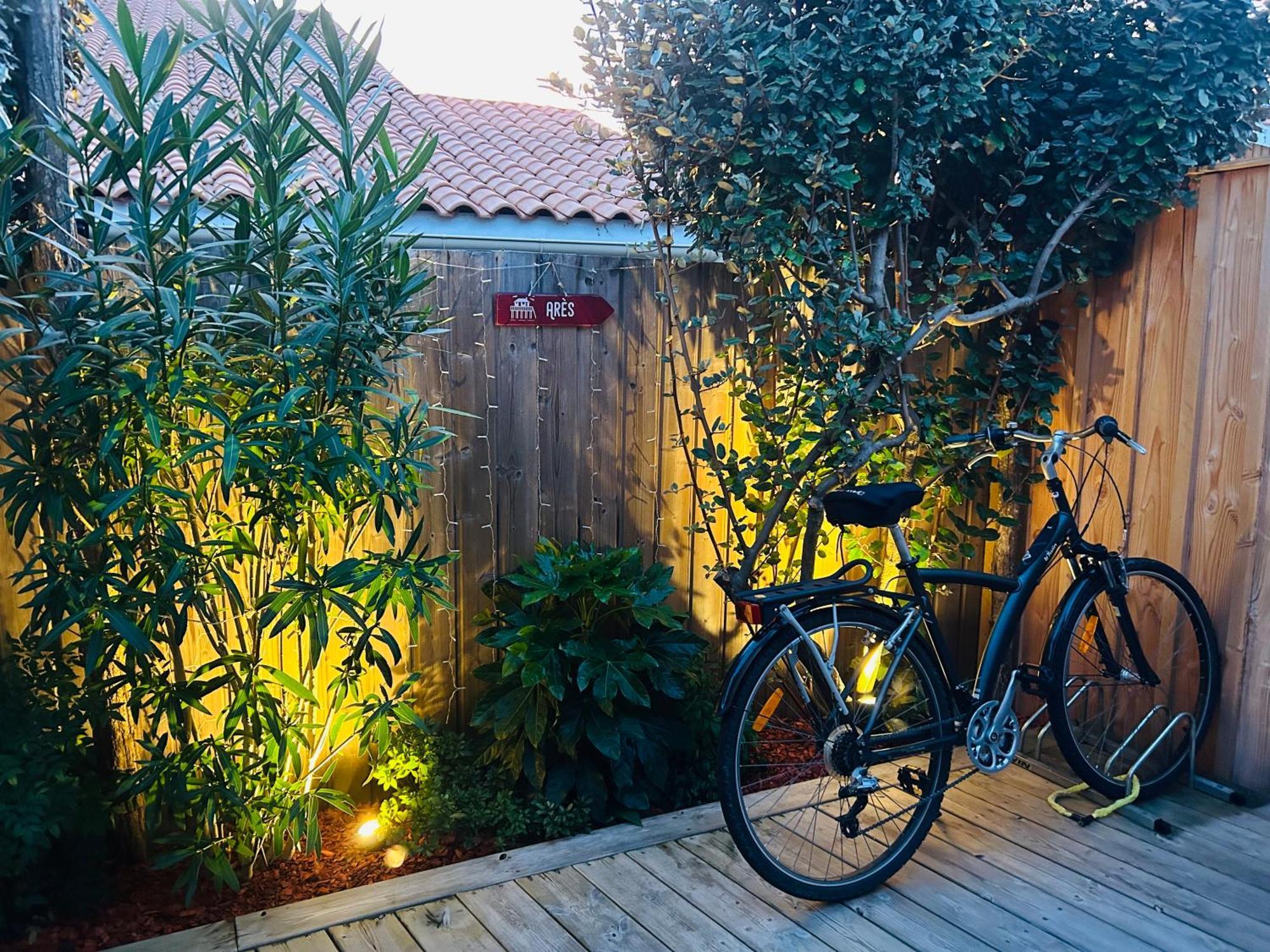 Cocon Entre Presqu'Ile Du Cap Ferret Et Plages Oceanes - Terrasse - 1 Velo Gratuit Ares Ngoại thất bức ảnh