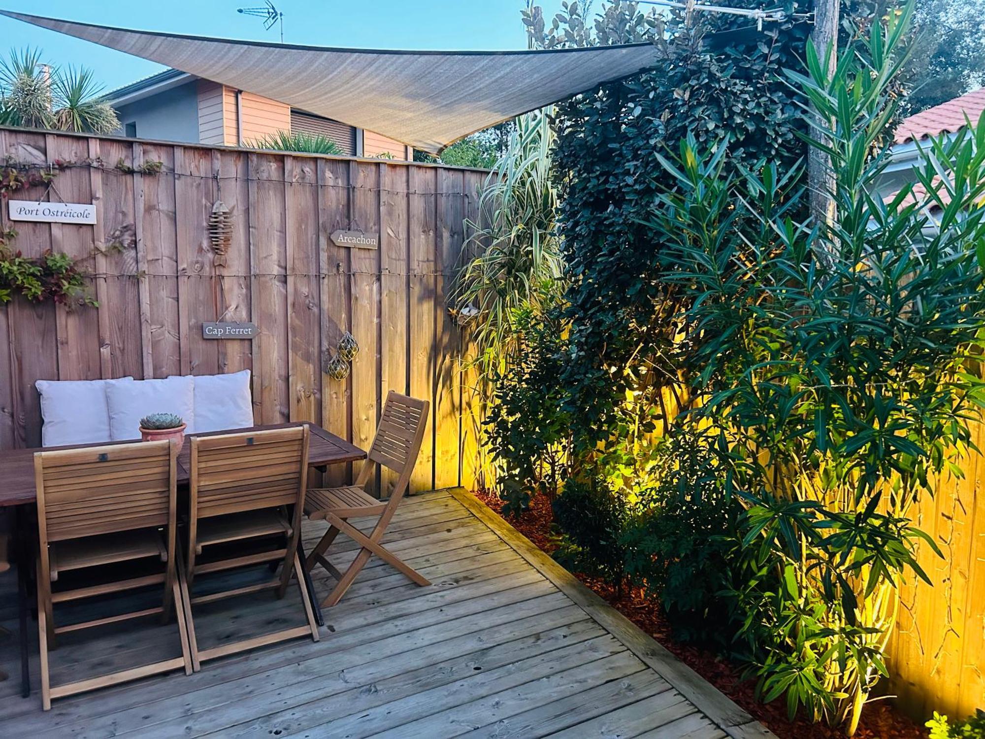 Cocon Entre Presqu'Ile Du Cap Ferret Et Plages Oceanes - Terrasse - 1 Velo Gratuit Ares Ngoại thất bức ảnh