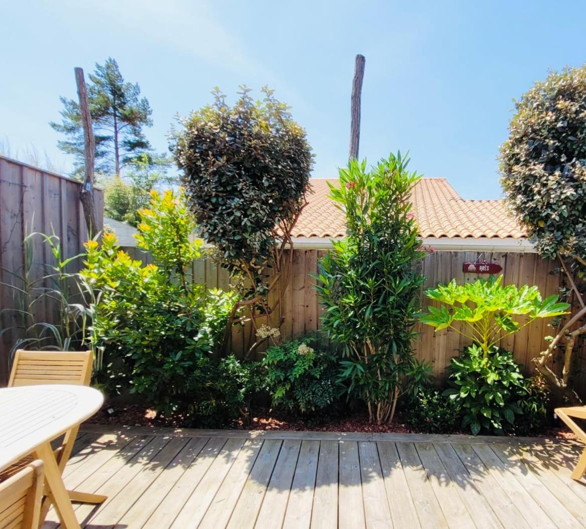 Cocon Entre Presqu'Ile Du Cap Ferret Et Plages Oceanes - Terrasse - 1 Velo Gratuit Ares Ngoại thất bức ảnh